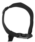 Grip Ready Scuba Tank Retainer Band And Carry Strap For Diving Cylinders Wear Resistant And Secure Binding Lightweight Portable Gear Accessory For Quick Tank Handling Durable Dive Gear Setup Built For Safe Stable Underwater Use shows black strap with buckle for securing tanks.