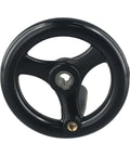 6 Inch Spoke Hand Wheel With Revolving Handle For Lathe Milling Machines And Drill Presses, lightweight plastic crank