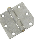 Three Inch Galvanized Broad Door Hinges With Removable Pin Cold Rolled Steel Full Mortise Design Five Knuckle Setup for effortless swing