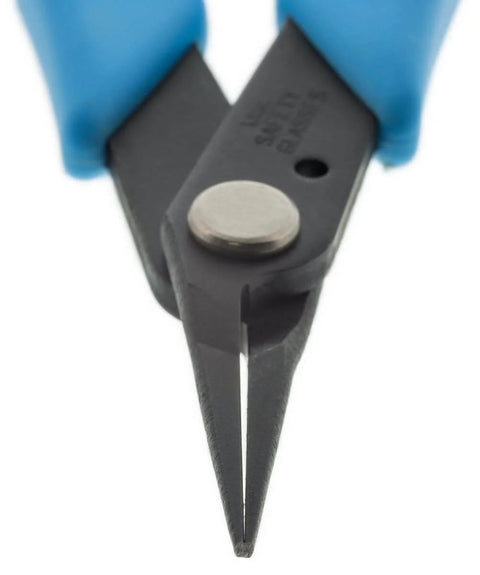 Precision Tweezer Nose Pliers With Radiused Non Marring Tips For Delicate Wire Under 1 Mil, Sharp Tip Alignment