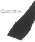 Curved head of 8 Inch Angled Tip Pry Bar Built Tough With CRV Steel Curved Screwdriver Pry Tool Strike Cap Non Slip Grip