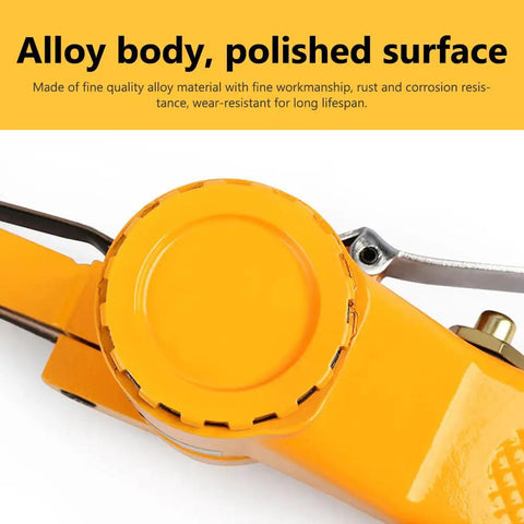 Heavy Duty Pneumatic Belt Sander Derusting Deburring Polishing Machine 20mm By 520mm detailed view of alloy body and polished surface.