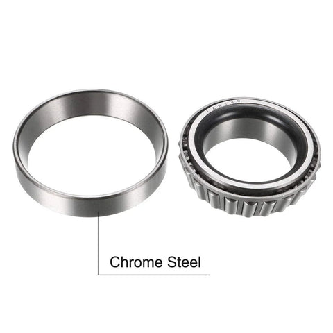 Two Piece Tapered Roller Bearing Cone And Cup Set, chrome steel, bore 34.989mm, OD 59.131mm, width 15.875mm, for rotating systems