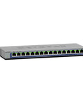 16 Port Gigabit Unmanaged Ethernet Switch For Home Or Office, No Fuss Setup, Desktop or Wall Mount, energy efficient, 3-year warranty