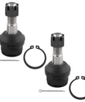 Beefed Up 11 Piece Front Suspension Kit For Ford F 250 F 350 Super Duty 2005 2006 2007 With Front Outer Tie Rod Ends Tie Rod Drag Link Tie Rod Adjusting Sleeve Upper And Lower Ball Joints And Sway Bar, two ball joints with hardware