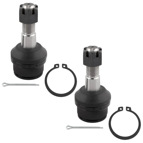 Beefed Up 11 Piece Front Suspension Kit For Ford F 250 F 350 Super Duty 2005 2006 2007 With Front Outer Tie Rod Ends Tie Rod Drag Link Tie Rod Adjusting Sleeve Upper And Lower Ball Joints And Sway Bar, two ball joints with hardware