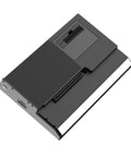 Plug And Play External Gpu Dock For Laptop Graphics Card Expansion PCIE Enclosure showing top view with power and PCIe connectors.