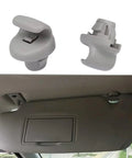 Nissan Sun Visor Clip Retainer Set Of 2 Durable Plastic Hook Clip For 350Z Frontier Versa Note FX35 FX45 G35 Juke Tiida