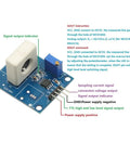 Top Rated Hall Effect Current Sensor Module Handling 35A DC Plus 25A AC With Zero Hassle, showing wiring and signal outputs.