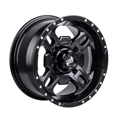Beartooth Wheel 12x7 Matte Black 4 By 156 Bolt Pattern For Polaris RZR 900 Trail Ultimate 2021 2022 2023 2024 2025 Cast Aluminum Wheel