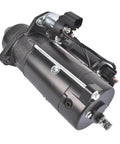 12V 9 Tooth Starter Motor With Cross Reference 04131602 Fits TD2.9 TD3.6 TCD2.9 TCD3.6 And Genie GTH5519 Industrial Diesel Engines, black