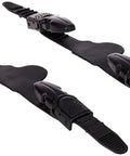 Pair of Universal Diving Fin Straps With Quick Release Buckles For Easy On Off, Adjustable Silicone And Neoprene, Durable Fit, Black