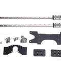 Double Linear Guide Kit MGN9H 300mm Plate Linear Metal Motion Rails For 3D Printers Upgrade Built For Solid Stability Smooth Motion And Precise Prints, rails and brackets
