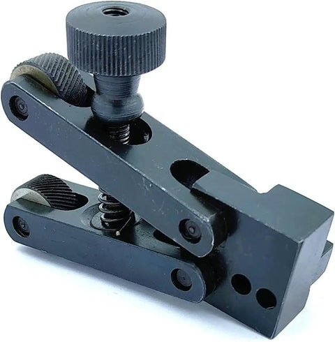 Mini V Clamp Knurling Tool 5-20 Mm Adjustable Force Spring Action For Lathe Machine with diamond pattern holder