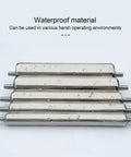 4 Stainless Steel Roller Wheels Set Heavy Duty Non Driven Load Rollers For Commercial Conveyors DIY Projects Weather Resistant