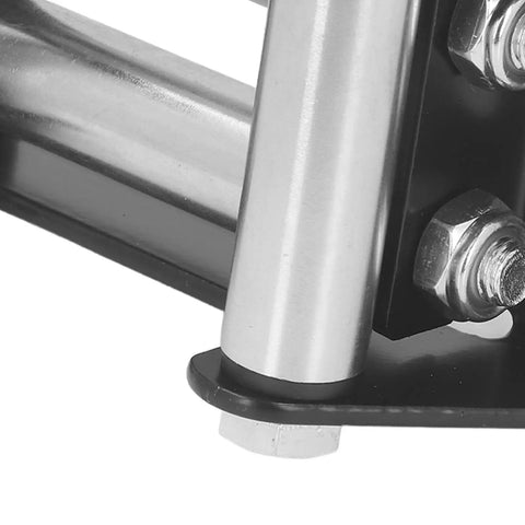 Heavy Duty Winch Roller Fairlead For ATV And Truck Off Road Ready 4 Way High Strength Steel Cable Guide 4500LB Capacity Rugged Grade close-up