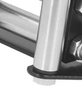 4500LB Winch Roller Fairlead 4 Way Cable Guide High Strength Steel For Smooth Cable Operation And Quick Install Off Road Durable Performance For Tough Terrain, close-up