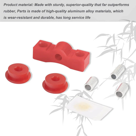 Shifter Stabilizer Bushing Kit For Civic CRX Del Sol 1988 2000 Crisper Shifts Tighten Up Linkages Smoother Gear Transitions