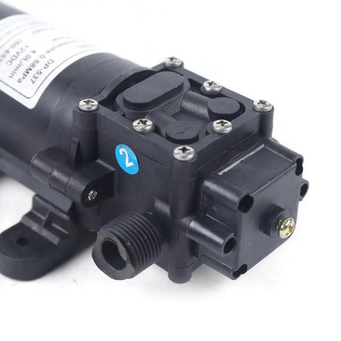 12V Diaphragm Electric Coolant Water Pump For Car Engine Radiator Circulation System Reliable Durable Automotive Replacement Accessory Keeps Engine Cool And Prevents Overheating Issues