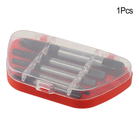 1Pcs Awesome 5 Piece Screw Extractor Set For Damaged Bolts And Broken Fasteners Ranging From 3mm To 18mm Plus Made With Hardened Carbon Steel For Tough Jobs in case