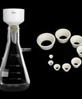 Pro Grade 1000ml Buchner Funnel Kit with Vacuum Filter Flask Heavy Wall Borosilicate Glass Filtration Set with funnel adapters