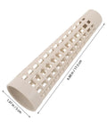 Plastic Yarn Bobbins Set Of 20, Tapered Tower Spools Made From PP Material To Prevent Tangling And Surface Damage, Ideal For Dyeing, Steaming, Bulk Textile Production And Sewing Supplies, 17.5 cm x 5 cm