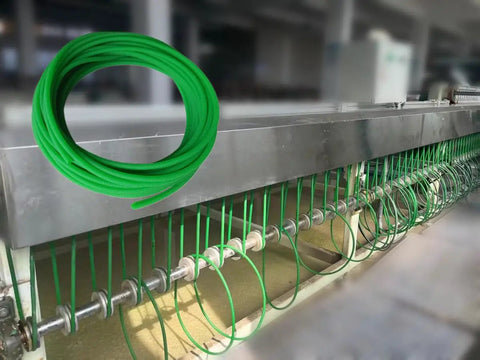 16.4 Ft 6mm OD PU Transmission Round Belt in action on packaging machine