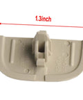 Beige Sun Visor Clip Direct Replacement For Ford Edge 2013-2024, Ford Fusion 2013-2016, Lincoln MKZ 2013-2016, DS7Z4273AA Compatible 1.3 inch size view