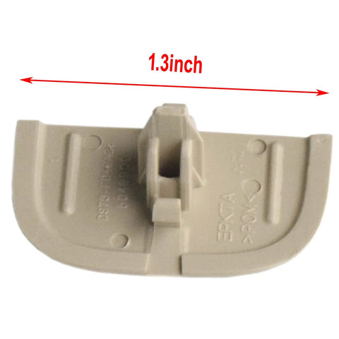 Beige Sun Visor Clip Direct Replacement For Ford Edge 2013-2024, Ford Fusion 2013-2016, Lincoln MKZ 2013-2016, DS7Z4273AA Compatible 1.3 inch size view