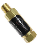 Pre Set In Line Pressure Regulator For Air Tools 90 Psi One Quarter Inch NPT Brass Body With Corrosion Resistance product