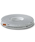 Coiled Marine Grade Tinned OFC 18 Gauge RGB Wire Set, 100 Feet, Color Coded For Easy Boat LED Installations, Flexible Shielded Cable