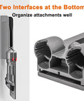 Wall Mounted Vacuum Docking Station Bracket For V11 And V15 Handheld Cleaners, two interfaces detail view