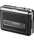 Portable Tape Player With Earphone Jack And MP3 Converter, Retro Cassette To Digital On The Go, Laptop PC Mac Compatible, Travel Friendly