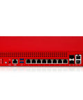 Enterprise Grade Network Security Appliance Serving Badass Firewall Control Smooth Vpn Routing And Dead Serious Intrusion Prevention For Scalable Operations With Zero Friction 3 Year Coverage, WatchGuard Firebox M690 in red.