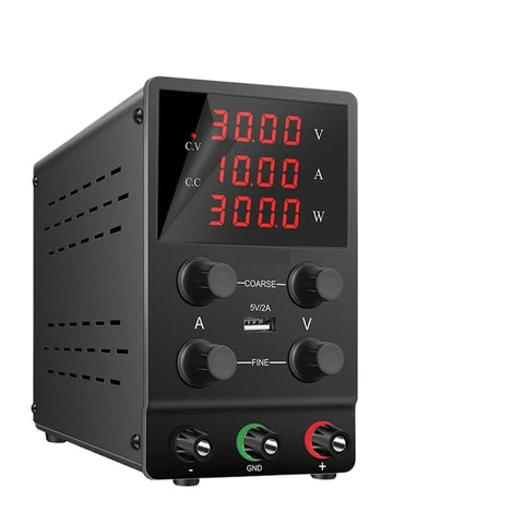 Adjustable DC Bench Power Supply Pro Grade 0 To 30V 0 To 10A Lab Grade Regulated Switching Power Supply With 4 Digit Display Low Ripple