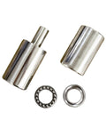Heavy Duty Ball Bearing Door Hinge Set 2 Pcs Weldable Barrel Hinges For Metal Swing Doors 36x100mm removable steel hinge