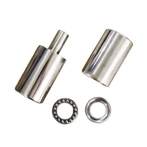 Heavy Duty Ball Bearing Door Hinge Set 2 Pcs Weldable Barrel Hinges For Metal Swing Doors 36x100mm removable steel hinge
