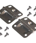 Stainless Steel Cooler Hinges Replacement Kit 2 Pack With 8 Mounting Screws To Fix Your Lid And Get Your Cooler Opening Easy Again Heavy Duty Hinge Set Built To Last