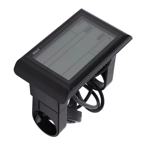 Beefy S900 LCD Display For Electric Bikes Waterproof Bike Meter Shows Battery Level Current Speed Average Speed Max Speed Time Trip Distance PAS Ready Protocol 2 36V 48V Compatible Easy Install