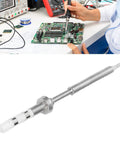Top Notch Flat Ts-D24 Soldering Tip Replacement For 70W Ts100 Electric Iron with steel handle and copper core for repairs.