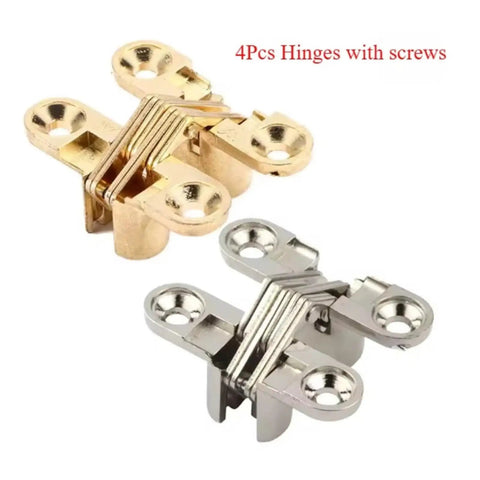 Hidden Barrel Door Hinges For Wooden Folding Doors And Windows Built-In Invisible Bearings For Ultra Smooth Opening