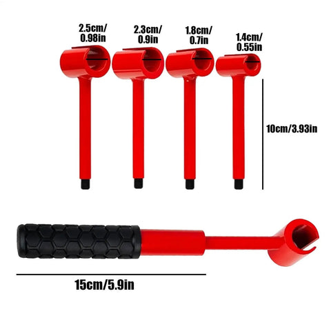 4 In 1 Door Hinge Gap Adjuster, Grab And Go Multifunction Hinge Bender for Quick And Easy Door Alignment At Home Garage Or Office