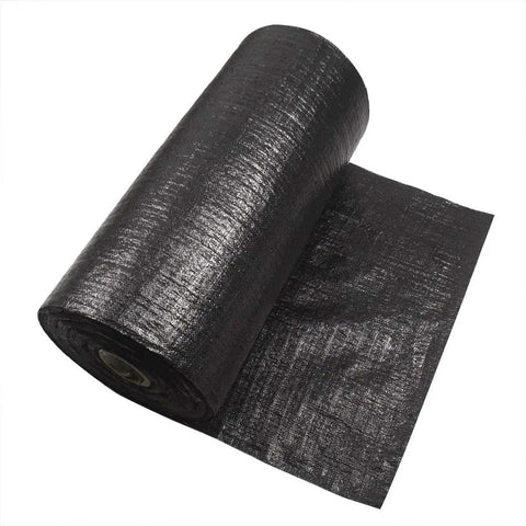 Heavy Duty 8x10 Foot Garden Weed Barrier Fabric With 3 Oz Woven Polyethylene Ground Cover That Blocks Weeds Like A Boss
