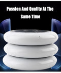 Replacement Inline Skate Wheels 85A Hardness For Speed Skating 90mm 100mm 110mm Roller Blade Wheels Three Fourths Pack in white