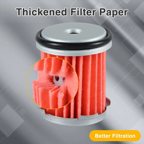 Auto Transmission Filter With O Ring And Transmission Oil Cooler O Rings Replacement 25450 P4V 013 thickened paper detail