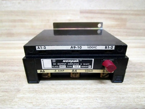 Programmable Logic Controller 8853 TO 3 DC Output Amplifier Module 5 Watt Series B 0.5 Amp Tested Working Red Lens Display