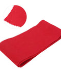 Universal Washable Piano Keyboard Cloth Cover for Digital and Acoustic Keyboards, Durable Felt Guard with Red Finish