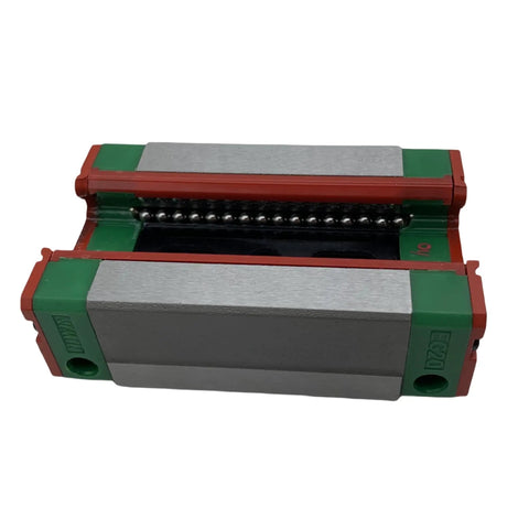 EGH20 Linear Guide Block Carriage With Gothic Arch Rigidity For CNC Machines, 3D Printers And Automation Rock Solid Rail Bearings, Smooth Motion Control, Ball Retainer Prevents Drop, High Precision Block And Rail System, stainless steel
