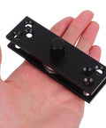 Hidden Stainless Steel Heavy Duty Door Hinge With 360 Degree Swivel Pivot for Secret and Interior Doors in hand view