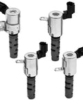 4-pack Left And Right Vvt Solenoid Camshaft Position Actuator For 3 5L V6 Engine Plug And Play Drop In Replacement